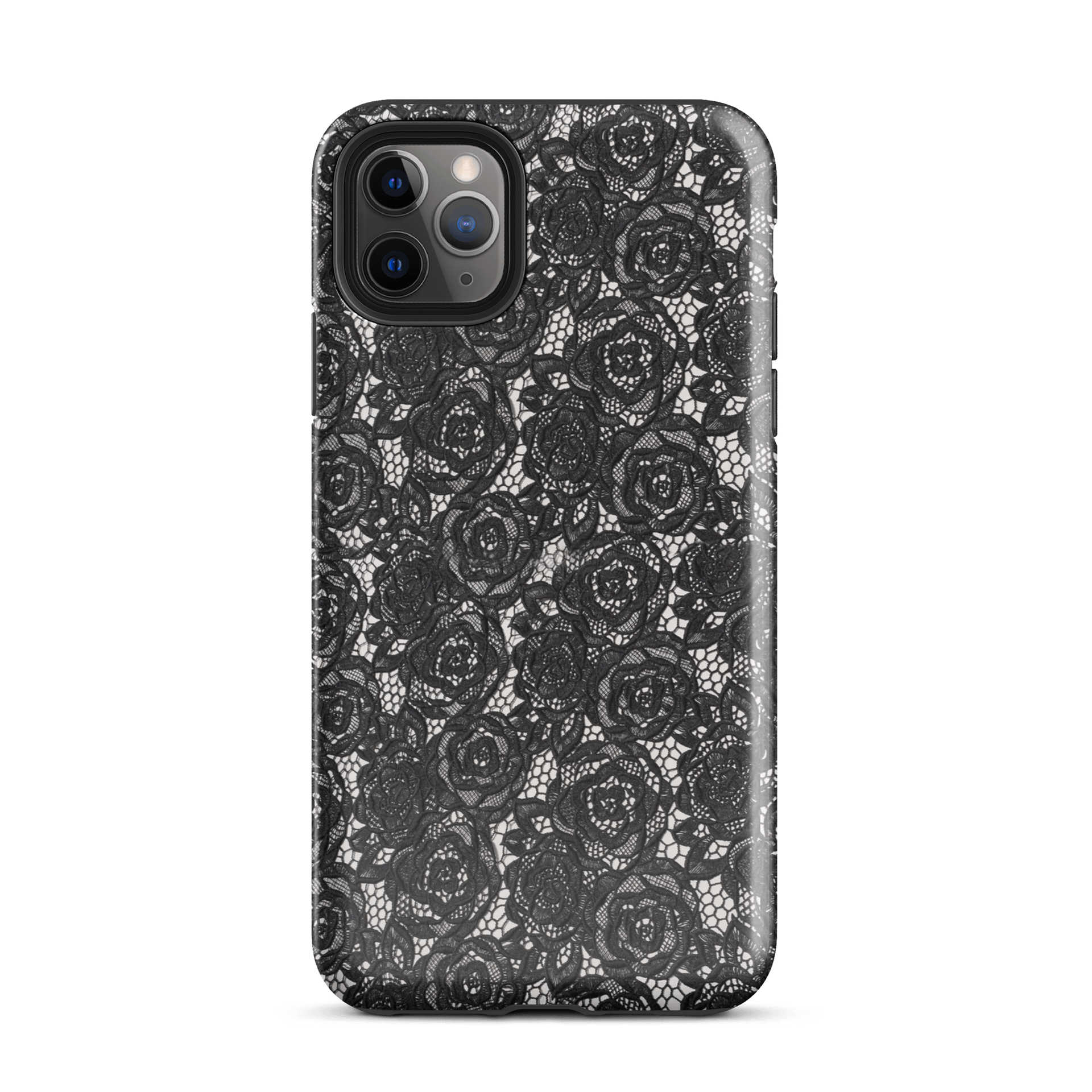 Black Flower Lace Phone Case product image (2)