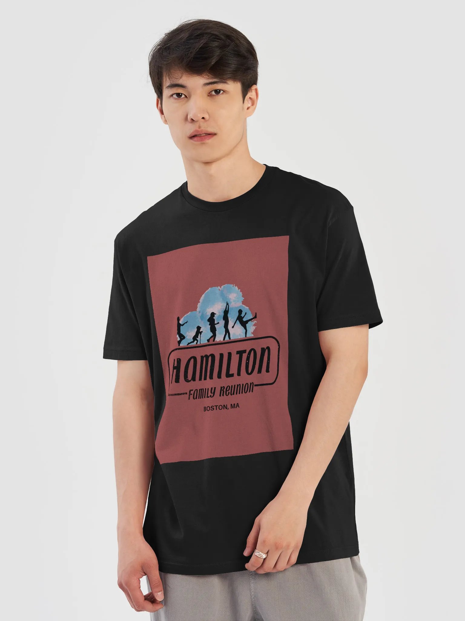 Hamilton Family Reunion Skyline T-Shirt product image (5)