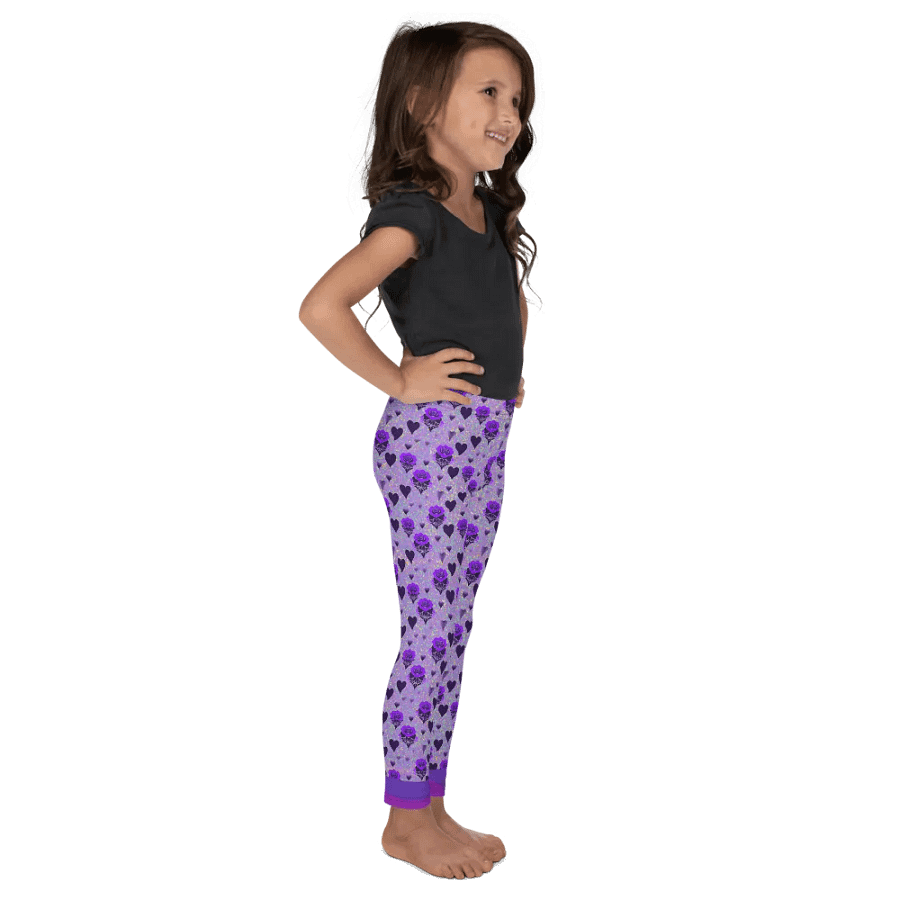 Shadowheart Bloom Iridescent Kids Leggings product image (6)