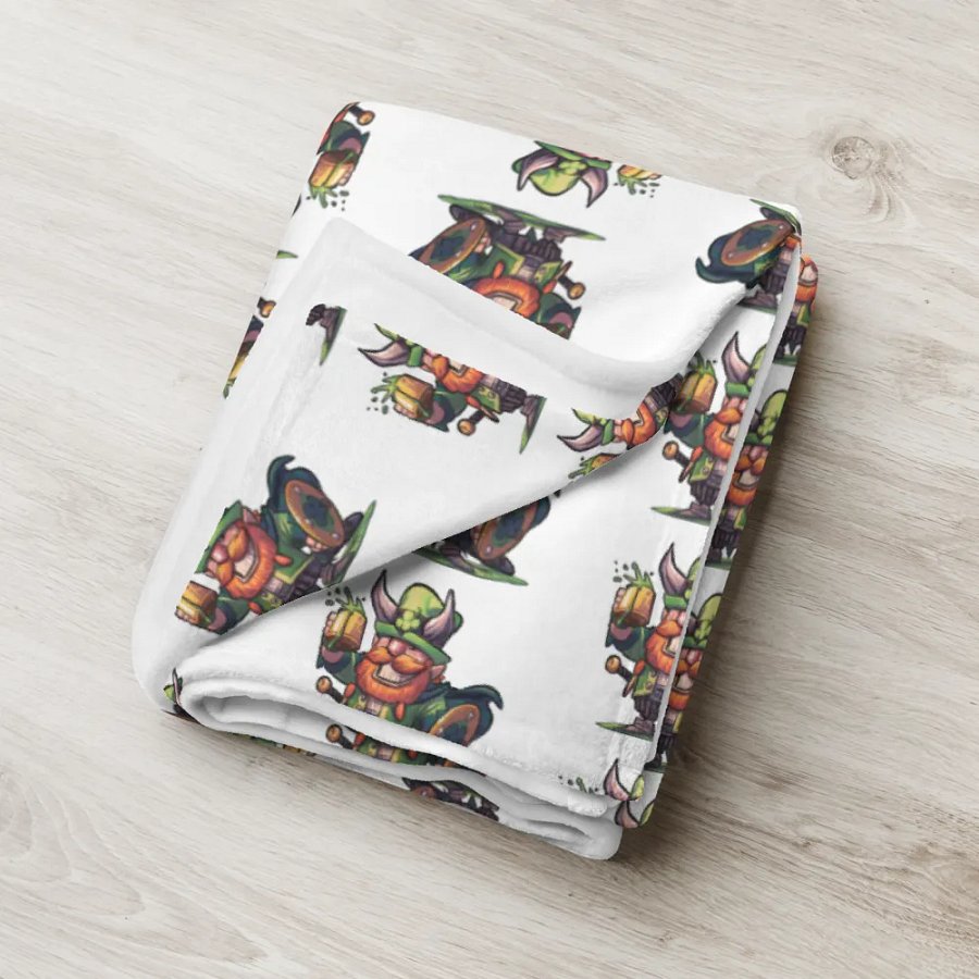 St. Paddy viking cozy blanket product image (18)