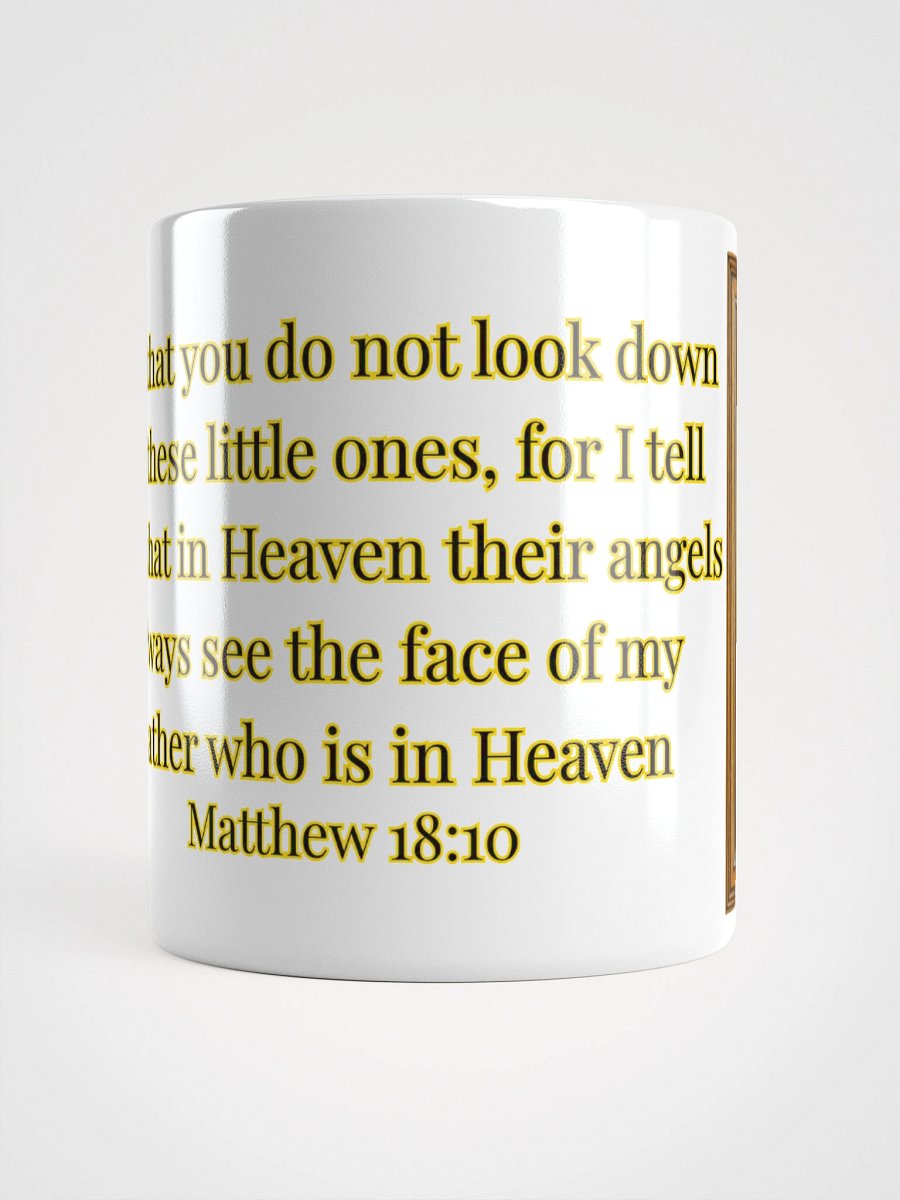 Angels Watch Over Them (Female) Glossy White Mug product image (5)