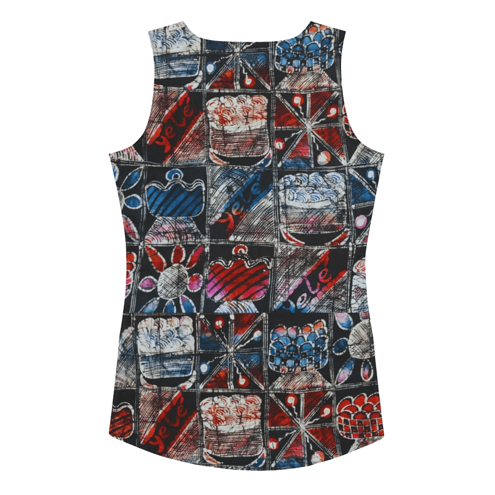 Festivity Print Adire Women's Tank Top product image (2)