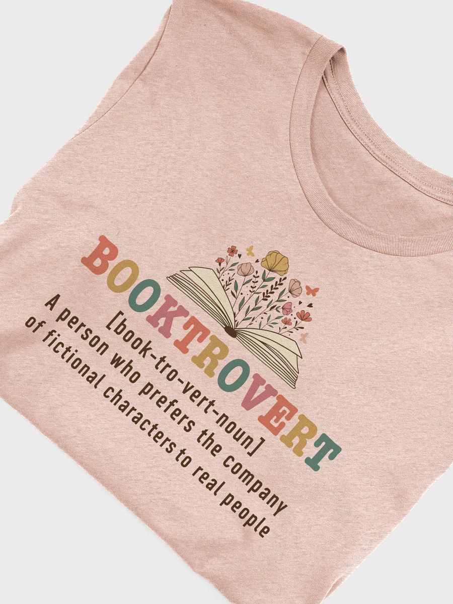 Booktrovert Definition Shirt product image (12)