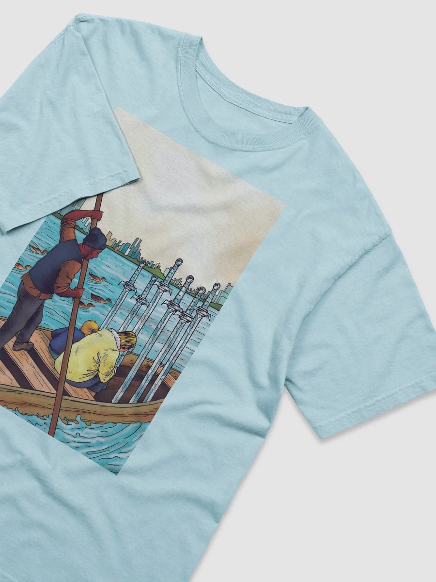 6 of Swords Tarot T-shirt product image (21)