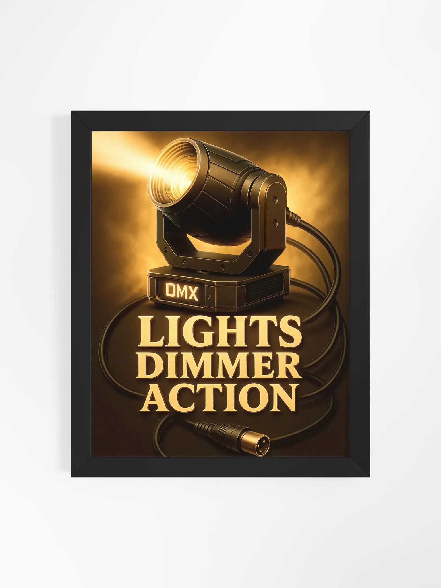 Theatrically Jerry: Limited Edition "Lights, Dimmer, Action" Fine Art Print product image (1)