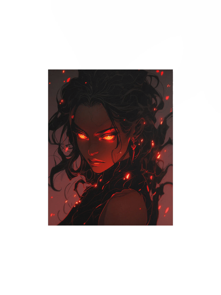Inferno Gaze Matte Poster product image (5)
