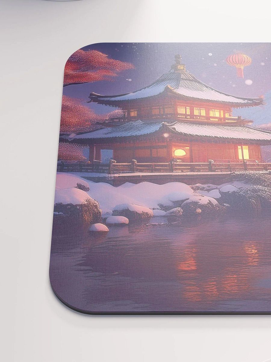 Winter Lanterns Small Mouse Pad (7 x 9) product image (5)
