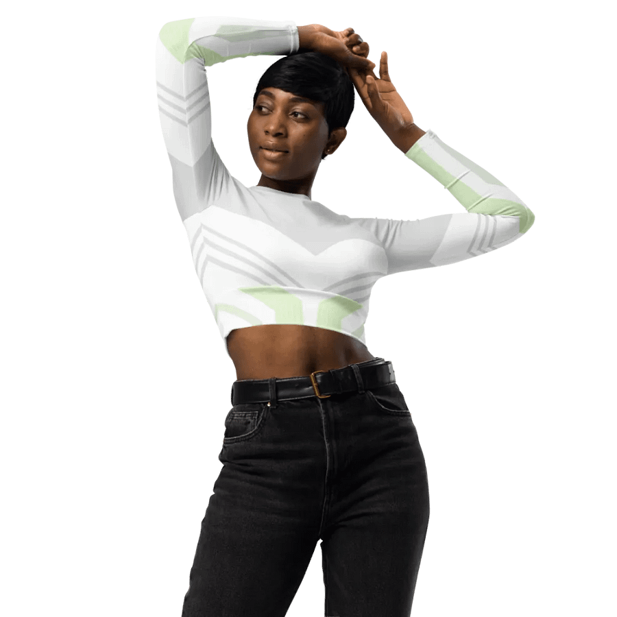 EcoChic Vibe Recycled Crop Top product image (3)
