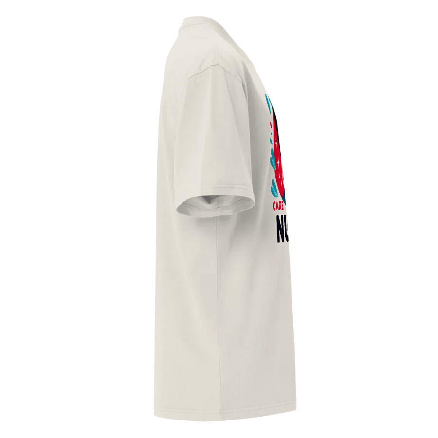 Nurse's Care Stylized Illustration Oversized T-Shirt product image (40)