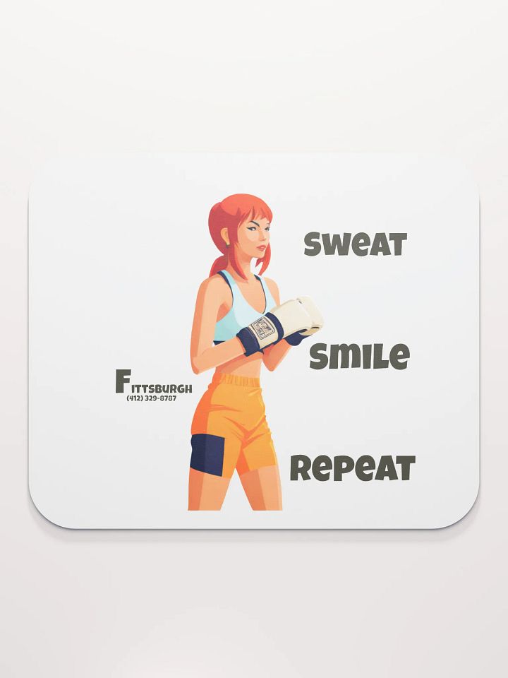 Sweat & Smile Mouse Pad product image (2)