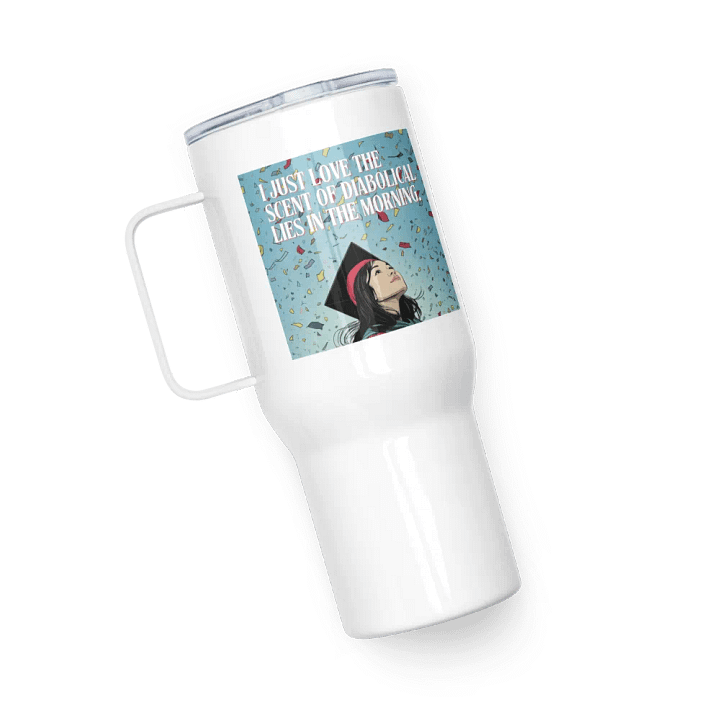 Diabolical Lies Grad 3 Travel Mug With Travel Handle product image (1)