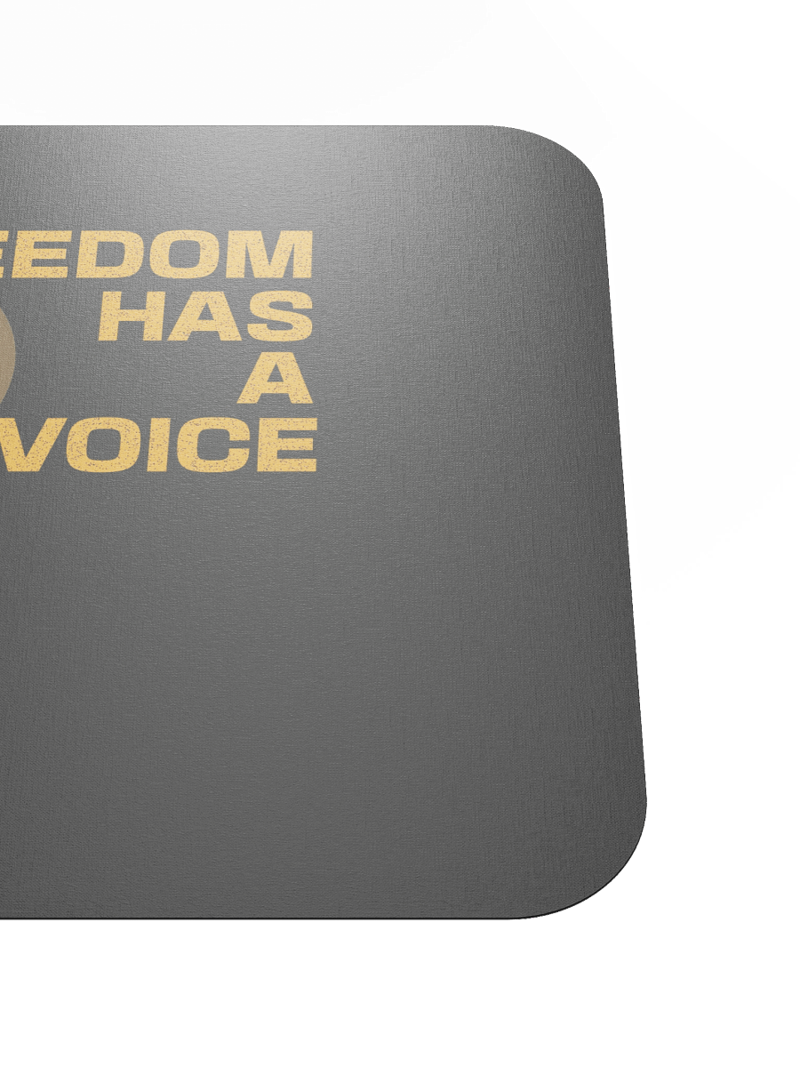Freedom Has A Voice Howling Wolf Mousepad product image (5)
