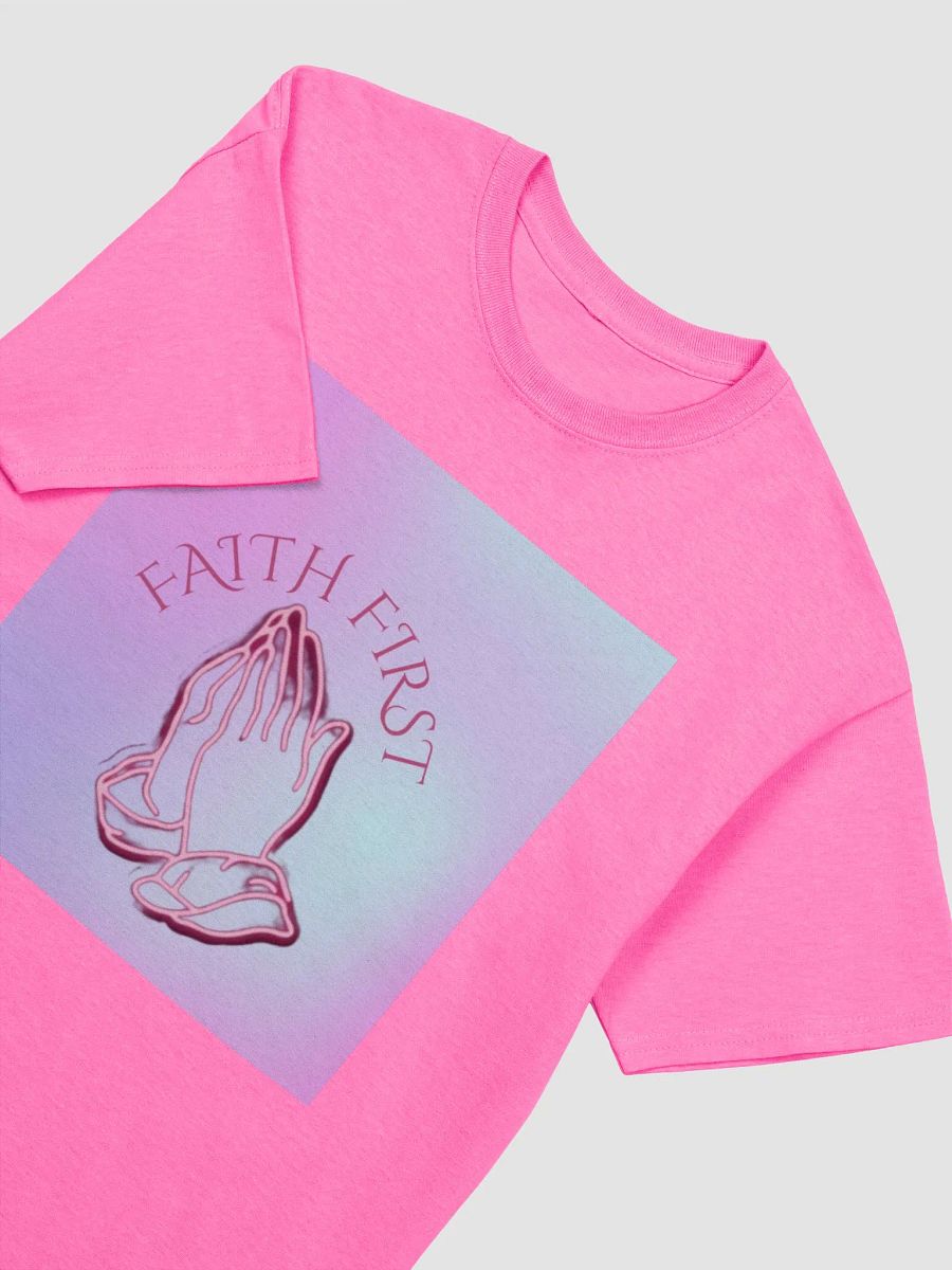 Faith first shirt (pink) product image (6)