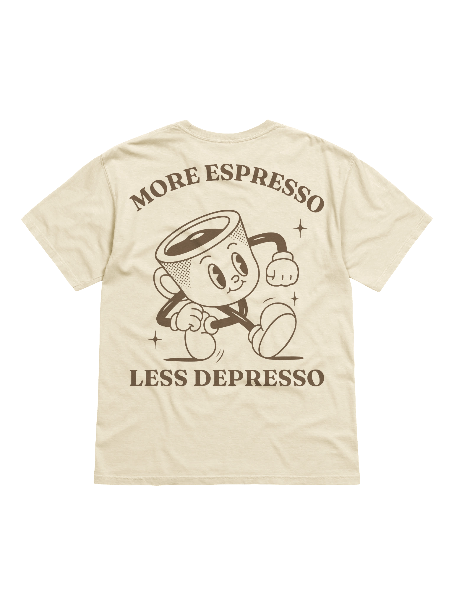 More Espresso Less Depresso Retro Tee product image (6)