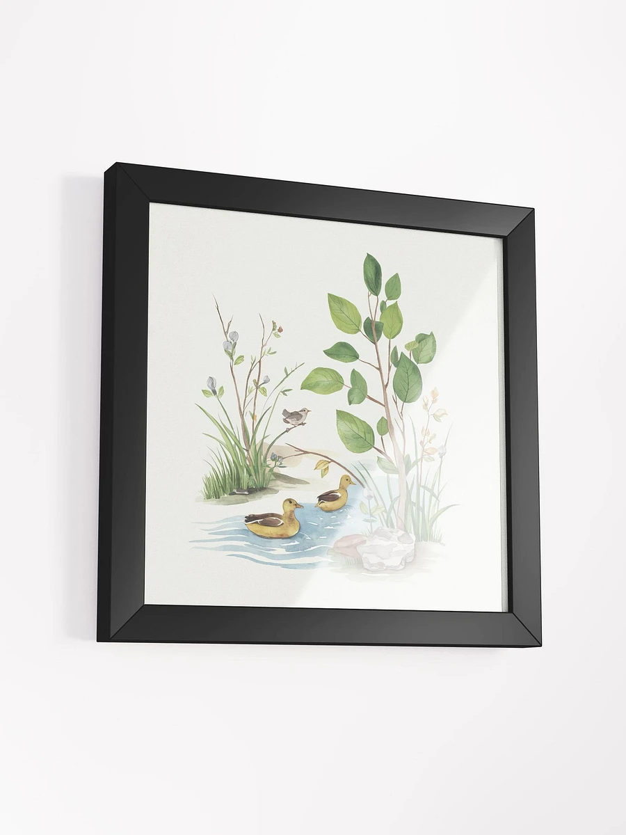 Tranquil Ducks Watercolor - Framed Poster product image (3)