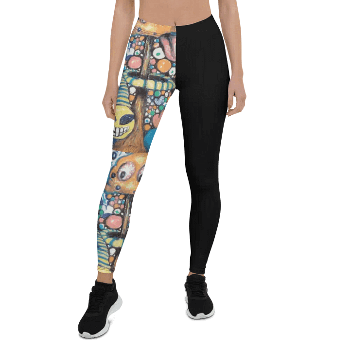 Space Aliens - Womens Leggings . product image (1)