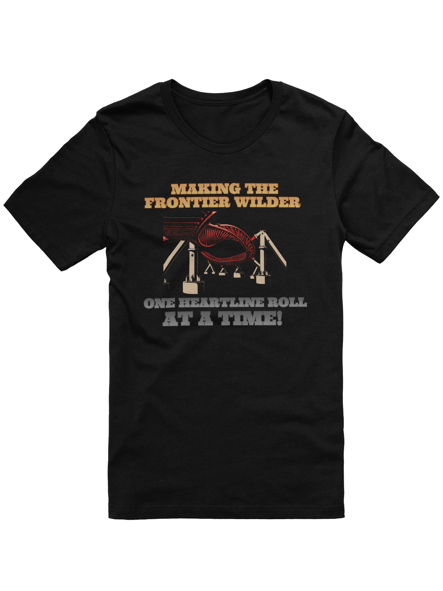 Making The Frontier Wilder - Heartline Roll Tee (Only 8 Available Now) product image (1)