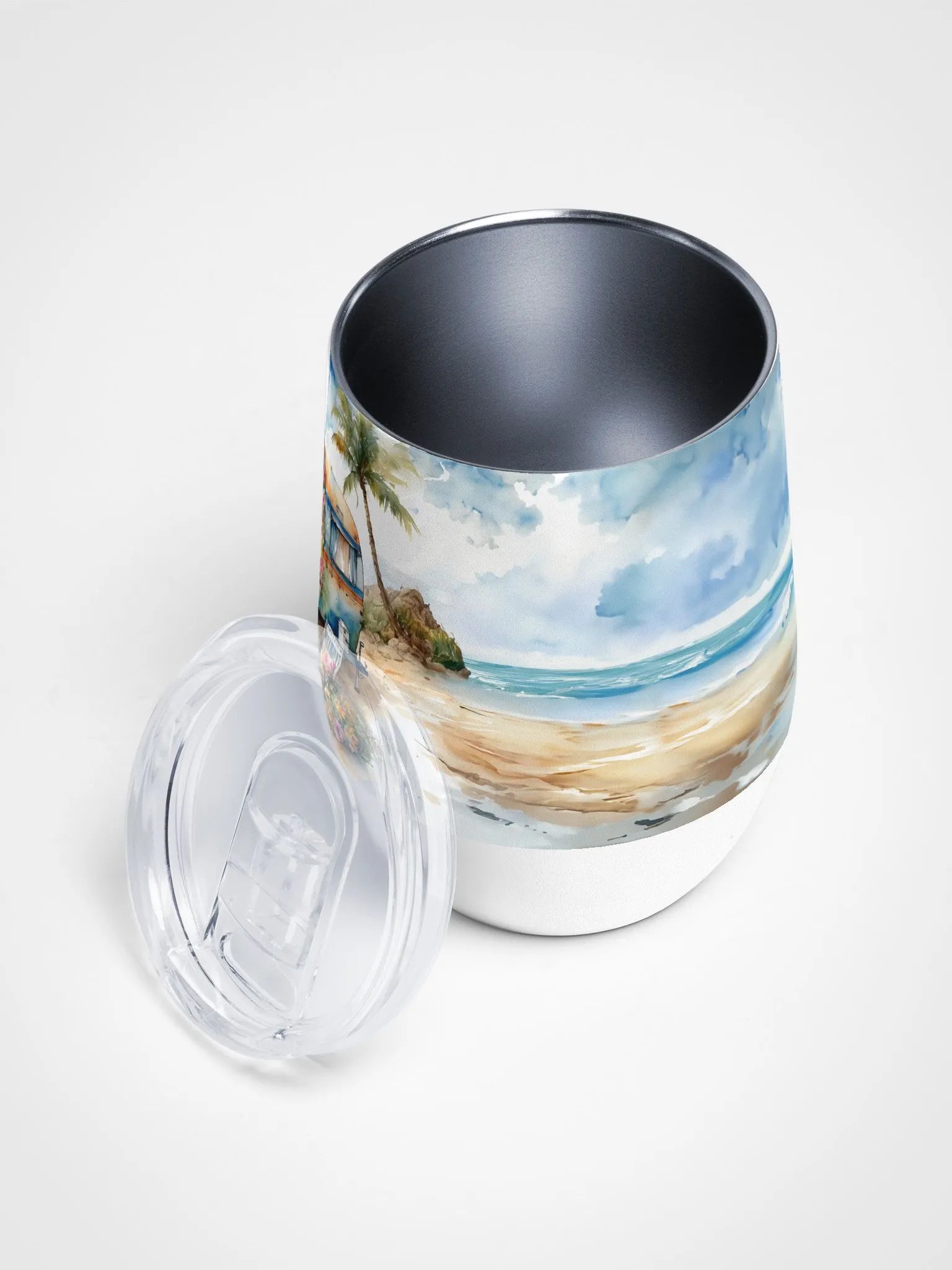 Sun-Kissed Oasis Wine Tumbler product image (3)