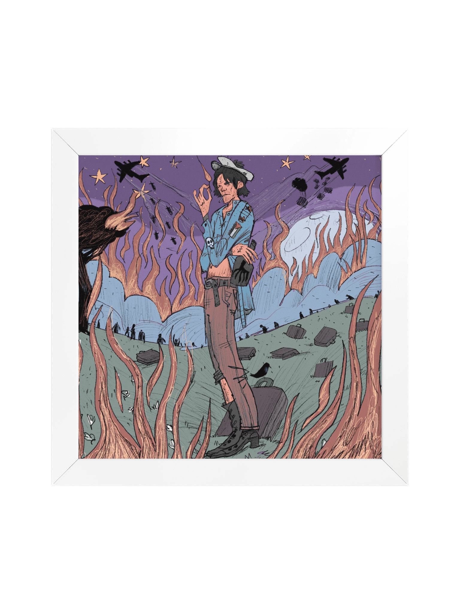 War Pigs - Framed Art Print product image (1)