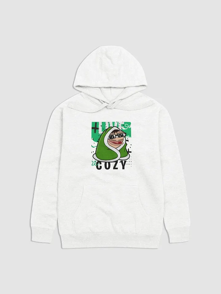 Live Cozy Hoodie (White Edition) product image (1)