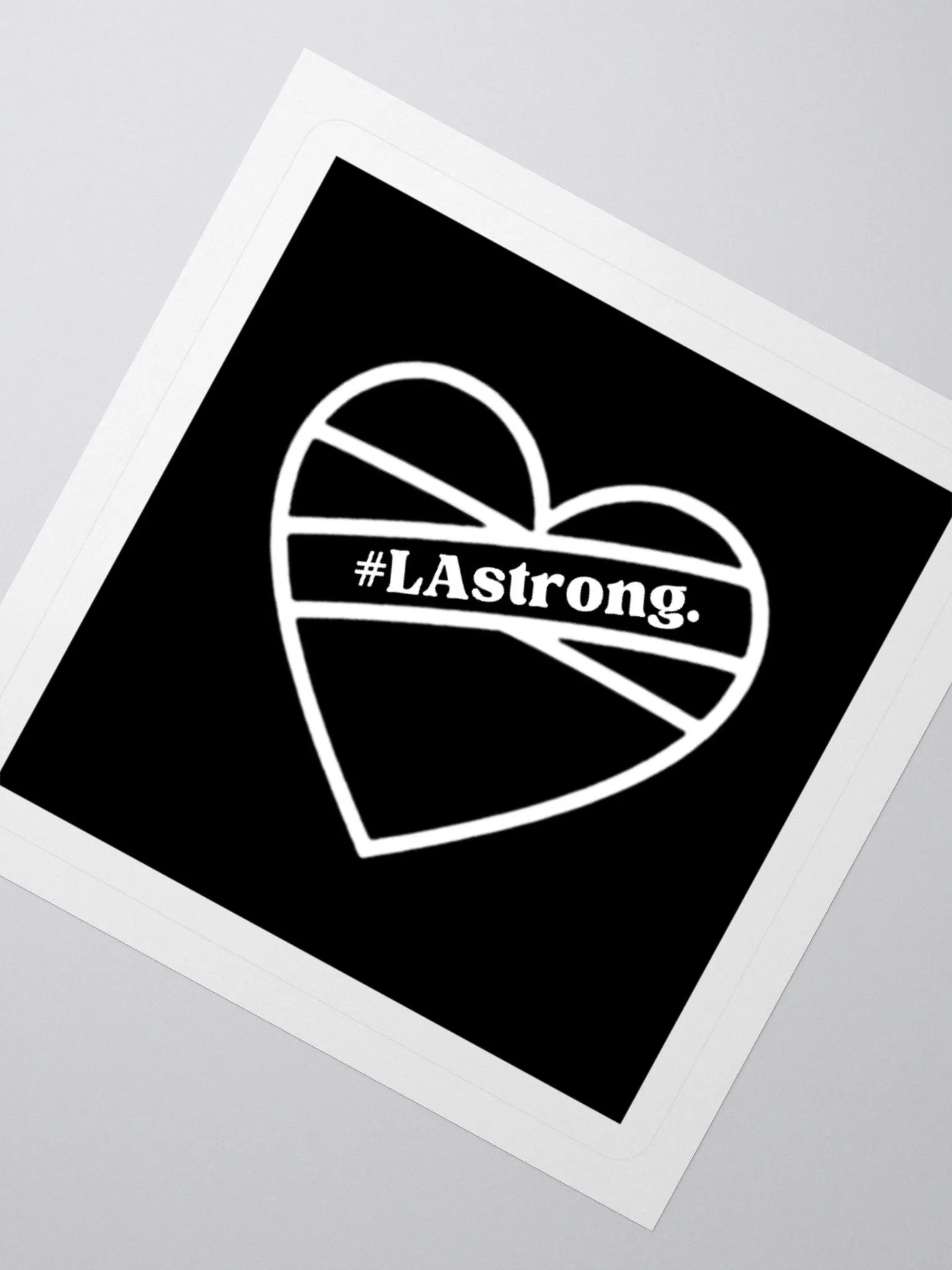 #LAstrong. Sticker product image (4)