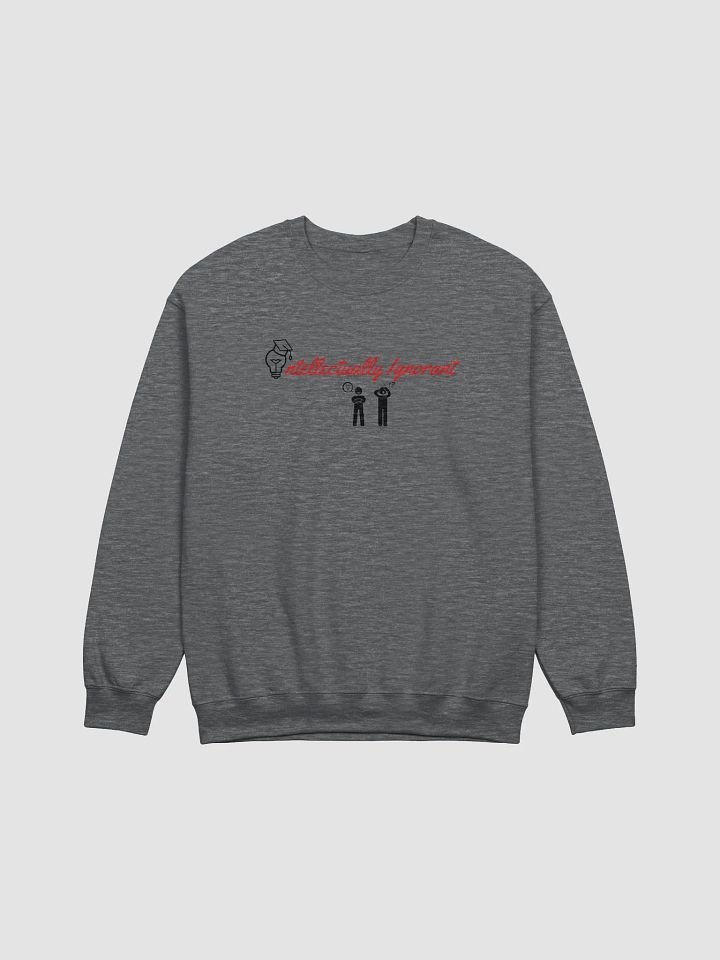 Intellectually Ignorant Crewneck Sweat Shirt (original logo) product image (5)