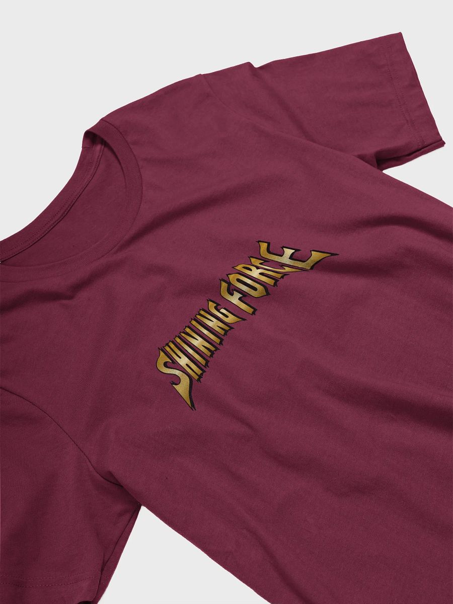 Shining Force Logo Gold Supersoft T-Shirt product image (83)