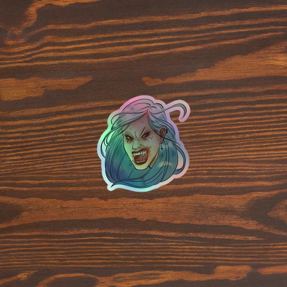 Rabid Vamp Holo Sticker product image (5)