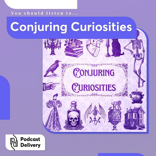 Explore the shadows of the past with @conjuringcuriosities. This podcast takes listeners on a weekly journey through the eeri...
