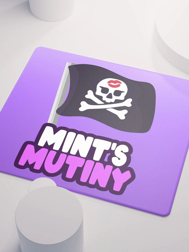 Mint's Mutiny Flag Gaming Mousepad product image (1)