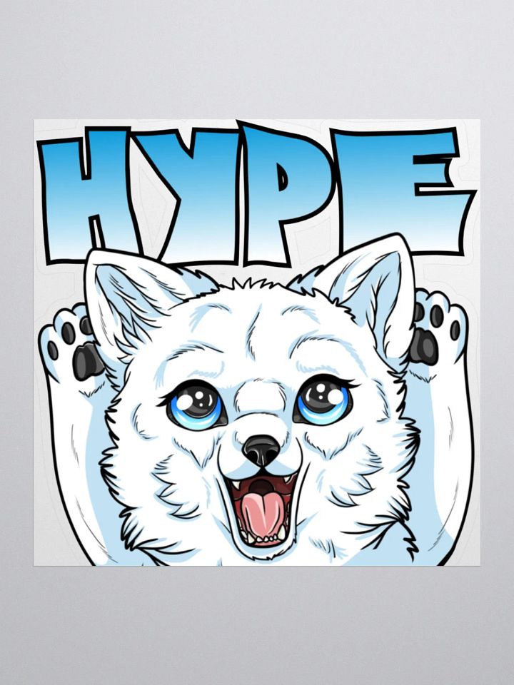 Hype Emote Sticker product image (1)