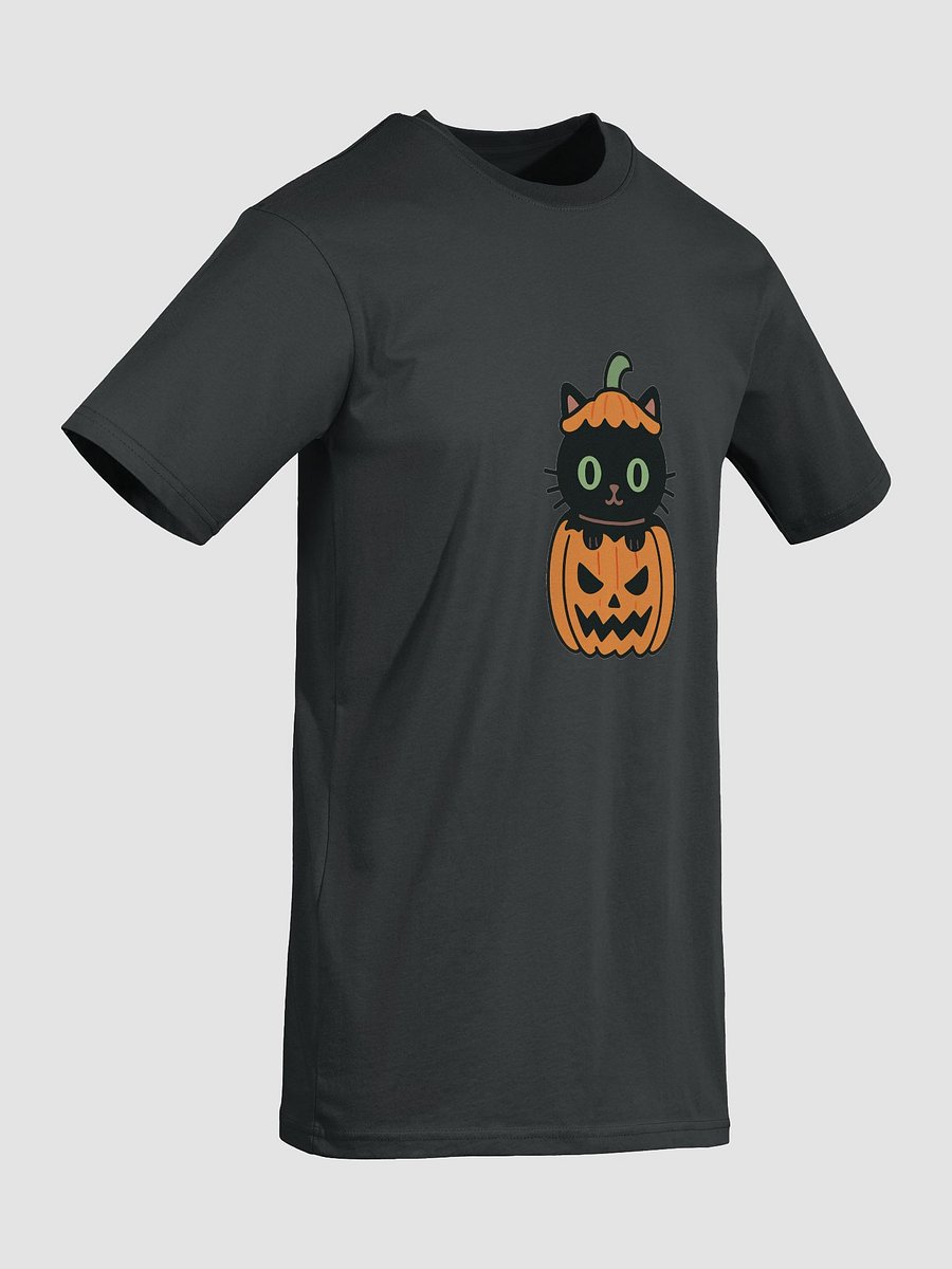Spooky Black Cat Halloween Tee product image (22)