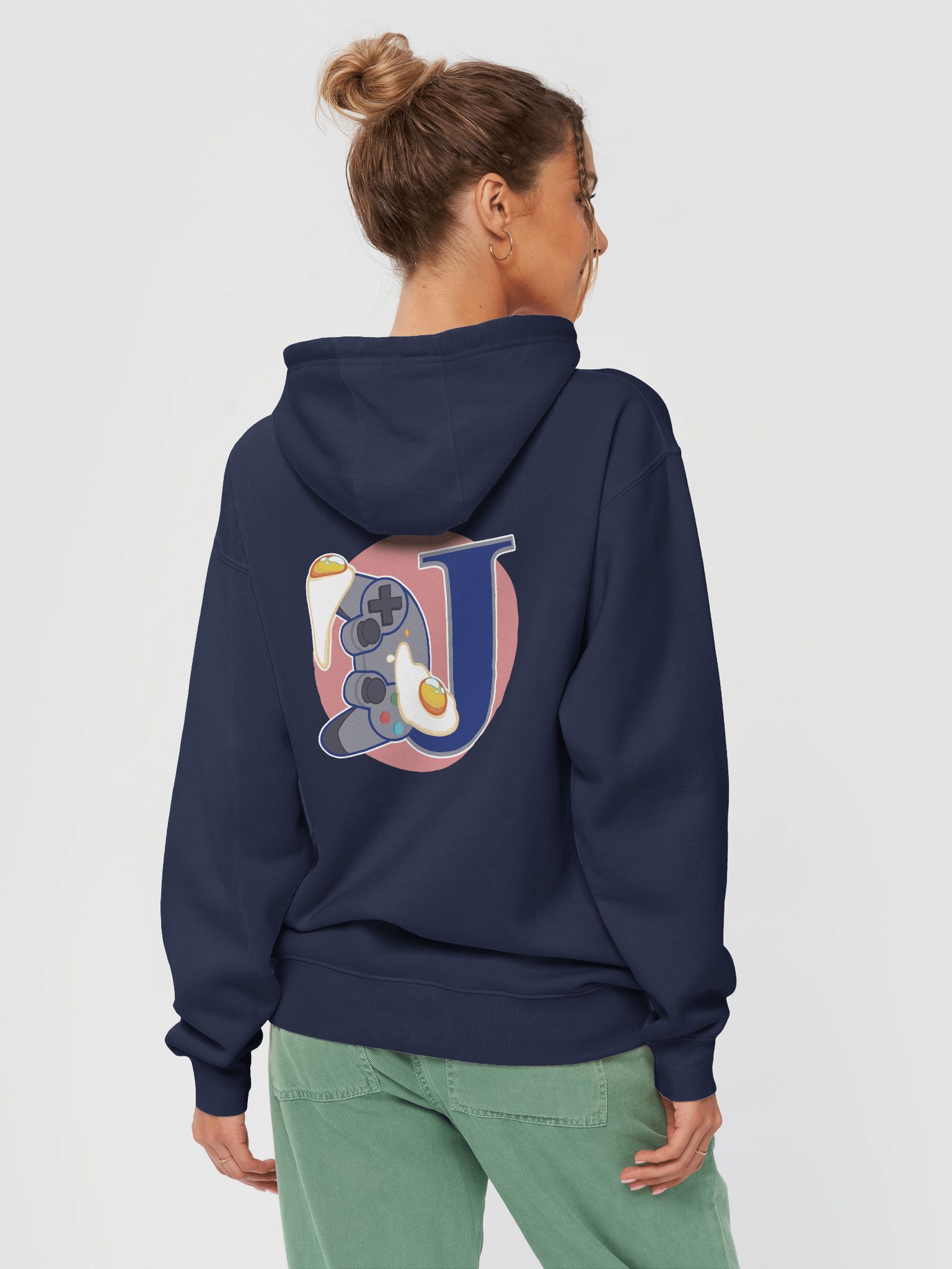 Delicious Hoodie (Pink Logo) product image (4)