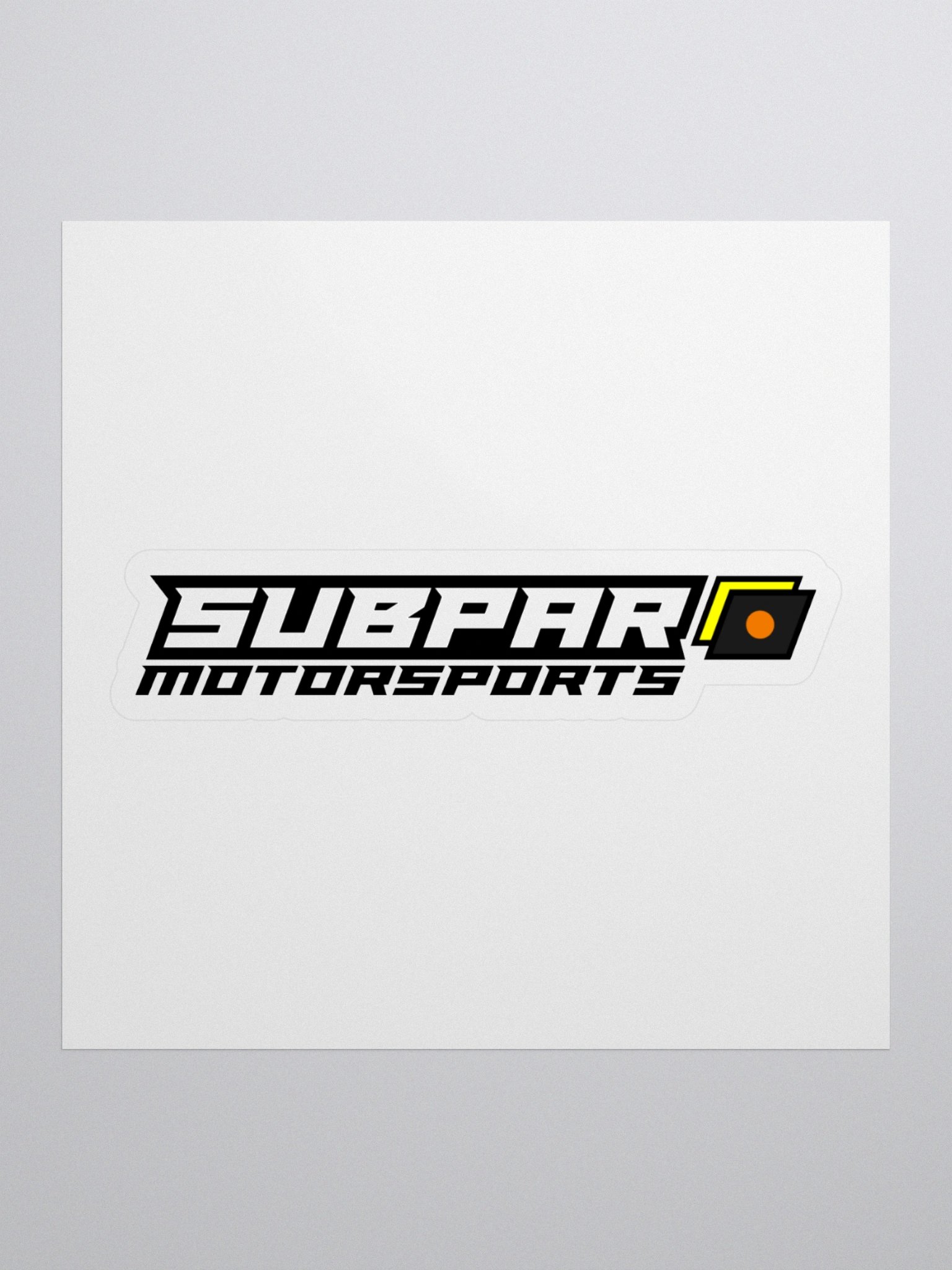 The Subpar Motorsports Sticker product image (1)