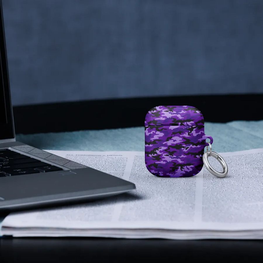 Purple Camo AirPod Case product image (16)