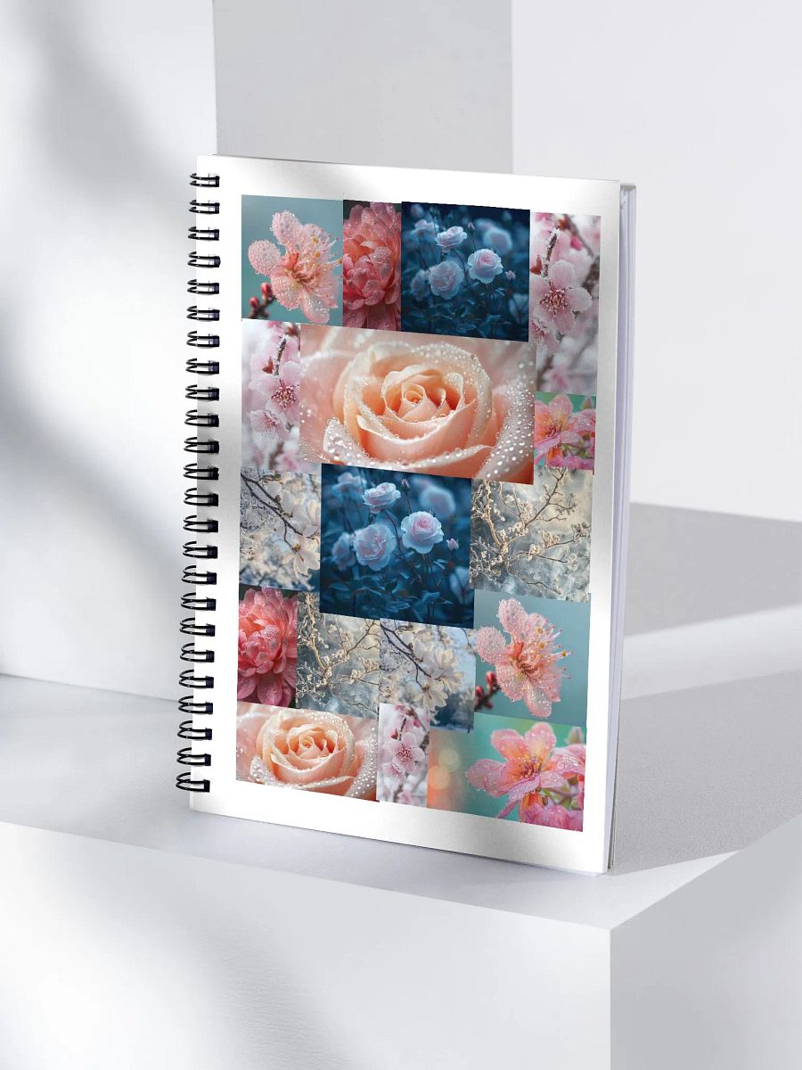 Floral Serenity Spiral Notebook product image (4)