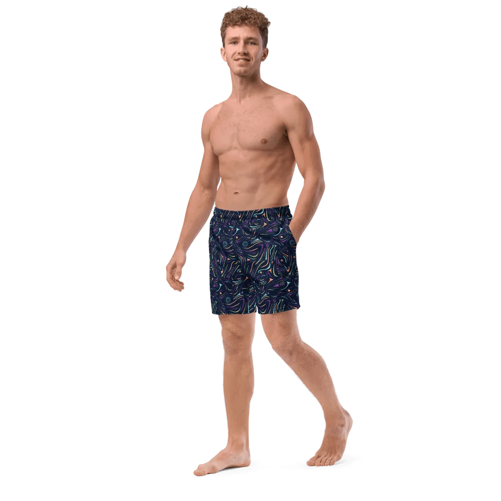 Birds in Motion Swim Trunks product image (9)