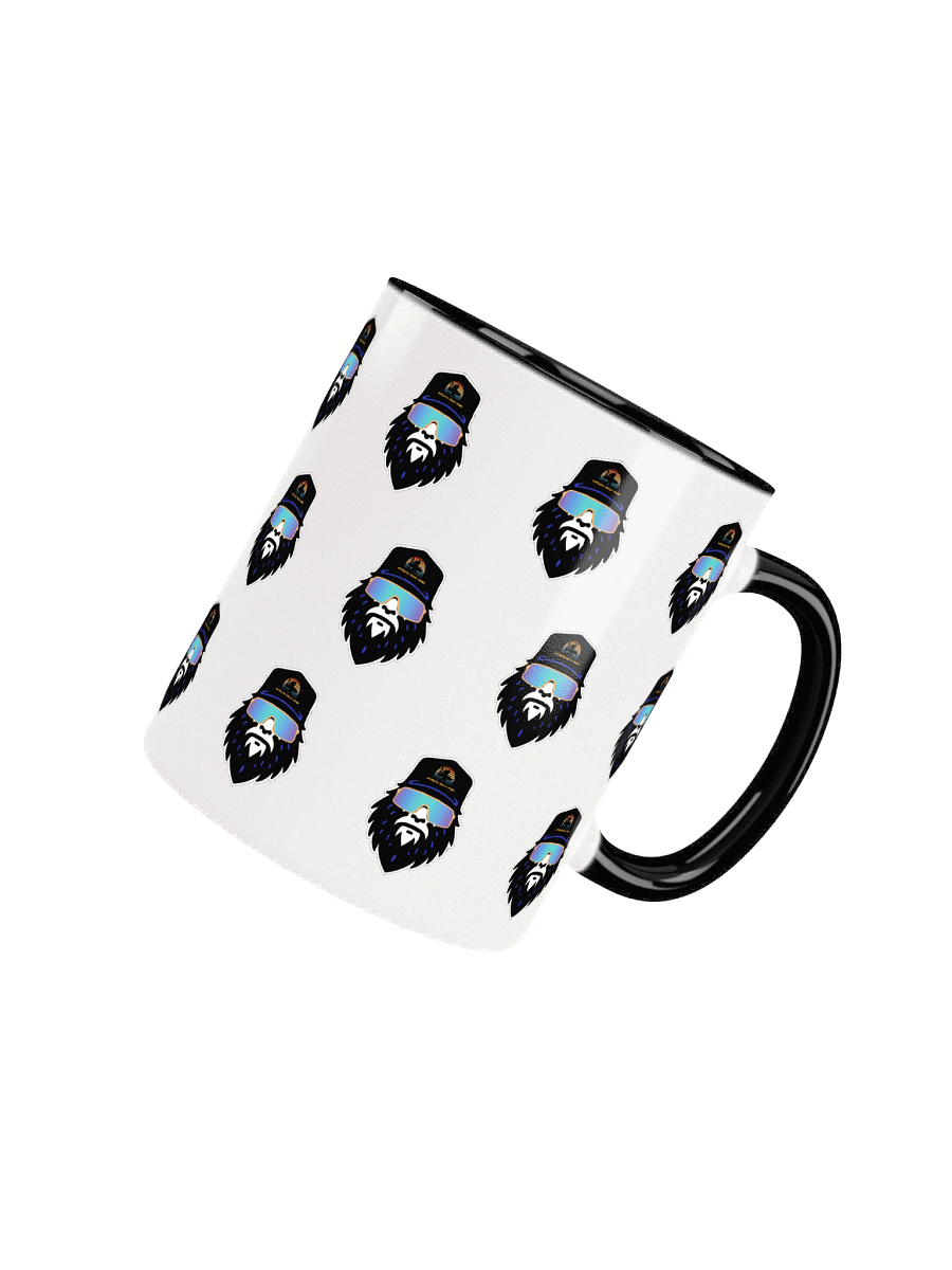 Destination Bigfoot Bronco Bigfoot Monogram Ceramic Mug with Color Inside (Multiple Colors Available) product image (47)