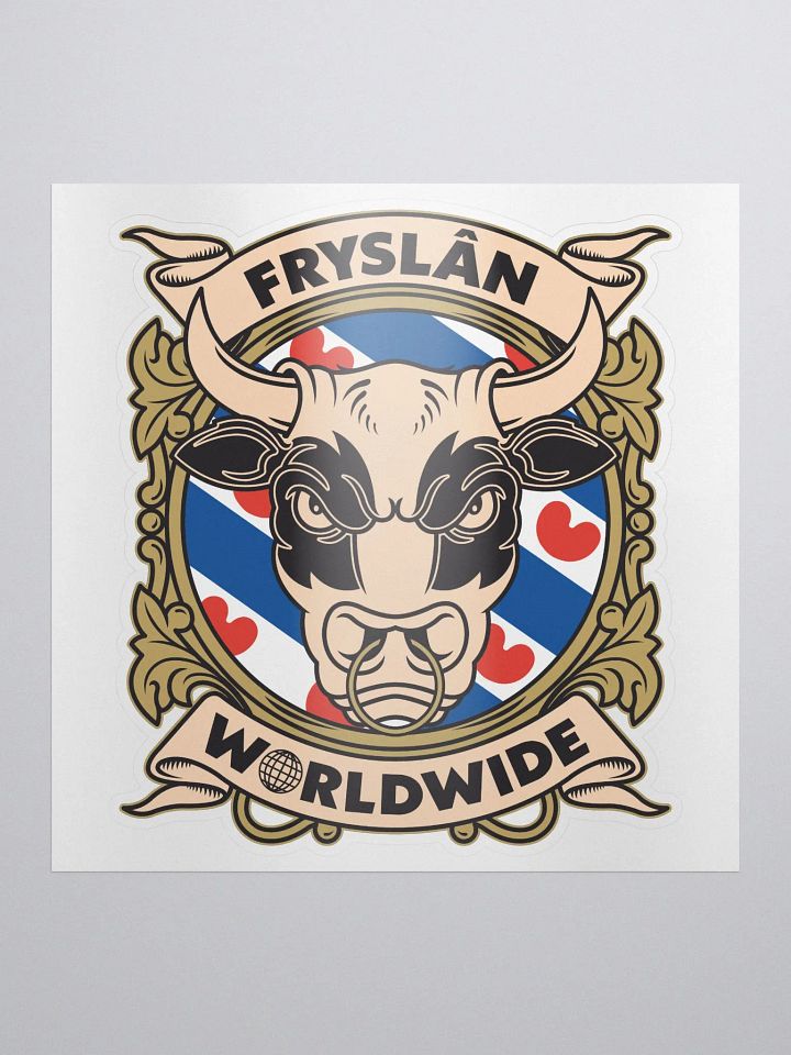 Fryslân Worldwide Bull - Sticker product image (1)