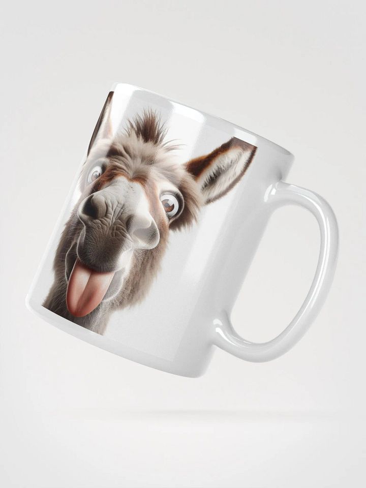 Hilarious Rude Donkey #Humorous Mug - White product image (2)