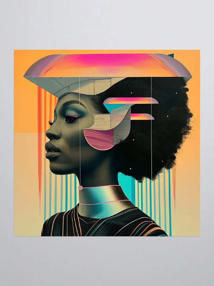 Black Femme Space is the Place Sticker product image (1)