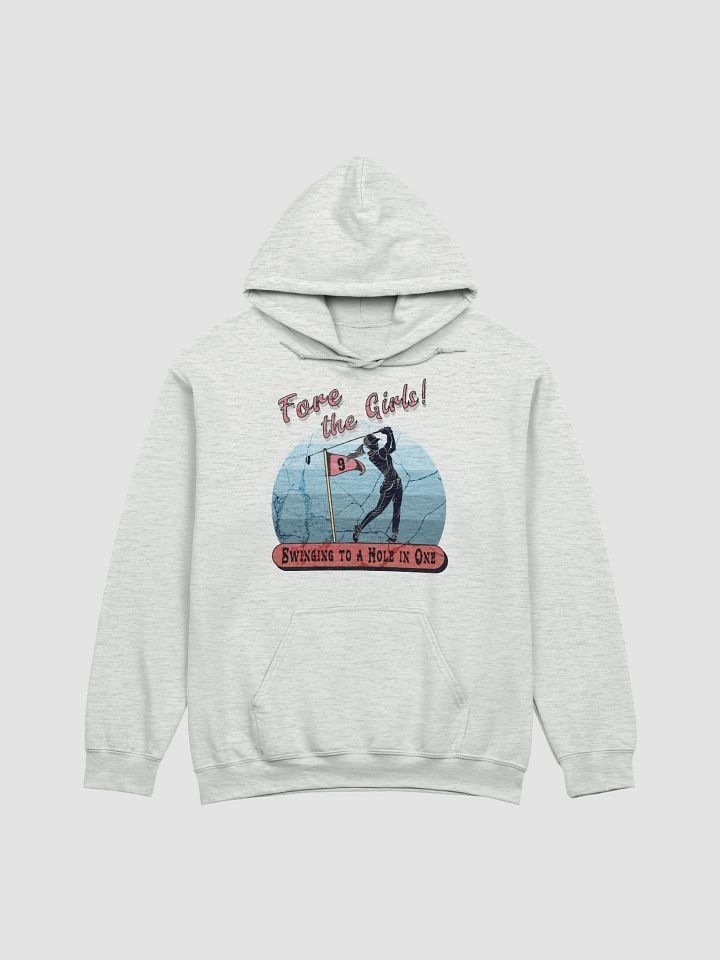 Fore The Girls Swinging To A Hole In One Golfing Victory Hoodie product image (21)