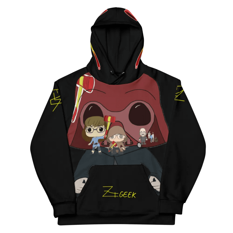 Dorn Geek Wars All Over Hoodie 1 product image (11)