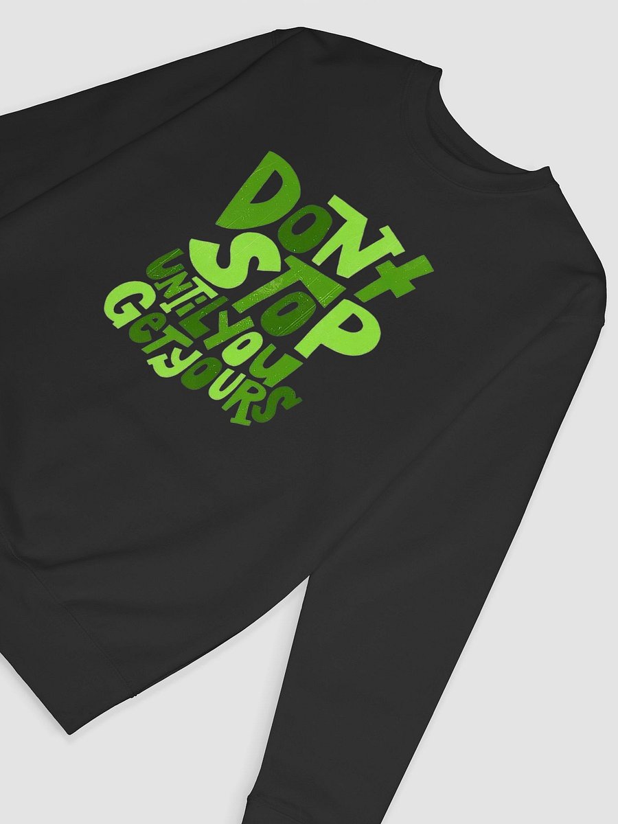 Dynamic Motto Green Sweatshirt product image (6)