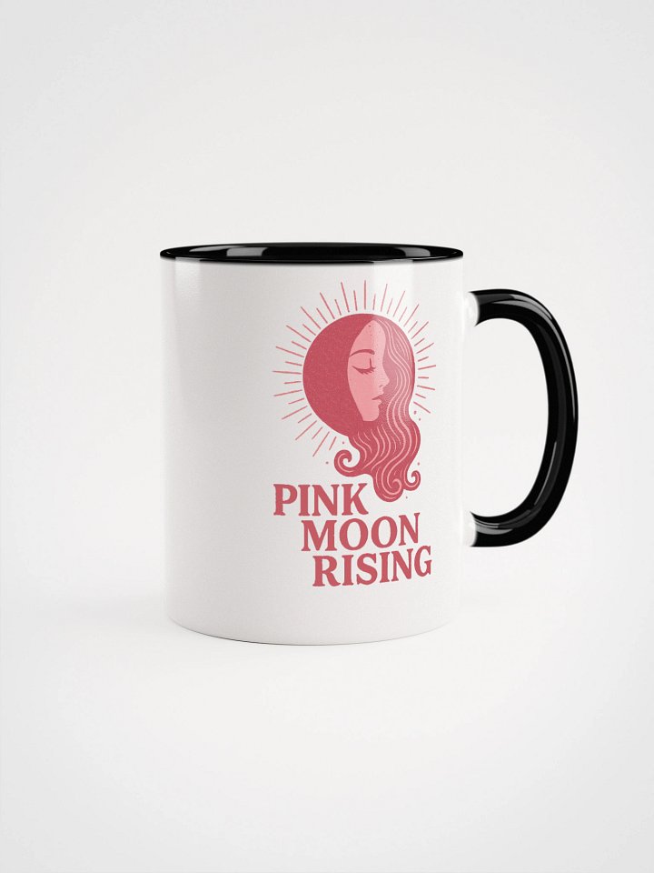Pink Moon Rising Accent Mug product image (1)
