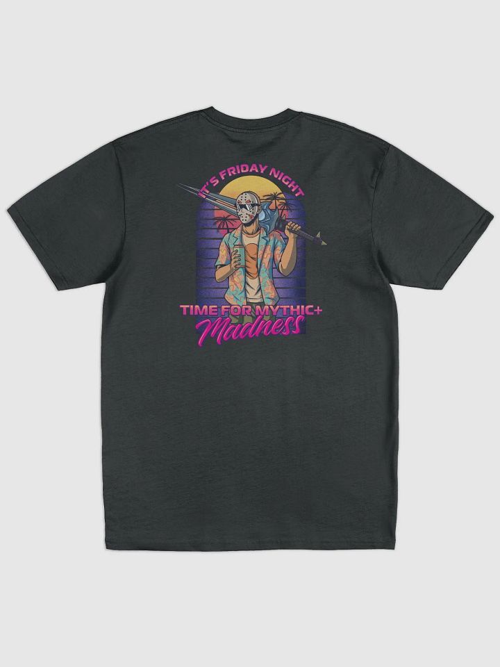 Synthwave Mythic+ Madness Emblem Tee product image (2)