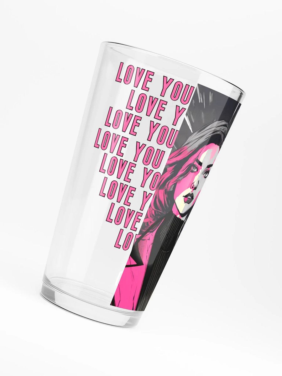 Pris- Love You, Get Fucked Shaker Pint Glass product image (6)