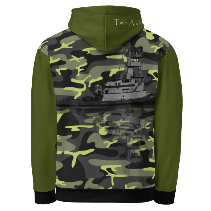 Camouflage & Green Hudson VB Reflection Hoodie product image (1)