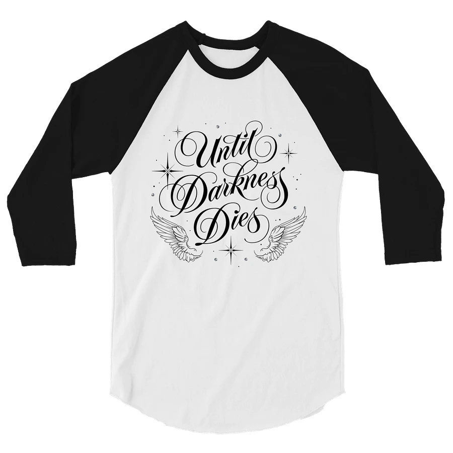 Until Darkness Dies (wings design) Fine Jersey Raglan Tee product image (32)