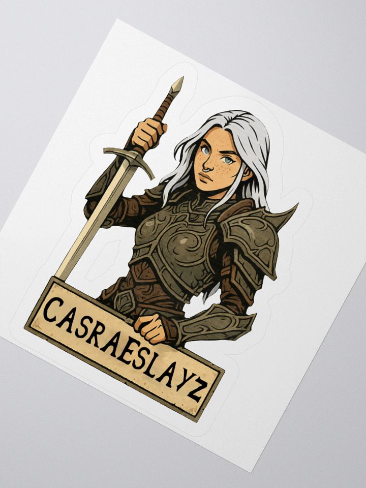 CasRae Oblivion Simple Sticker product image (2)